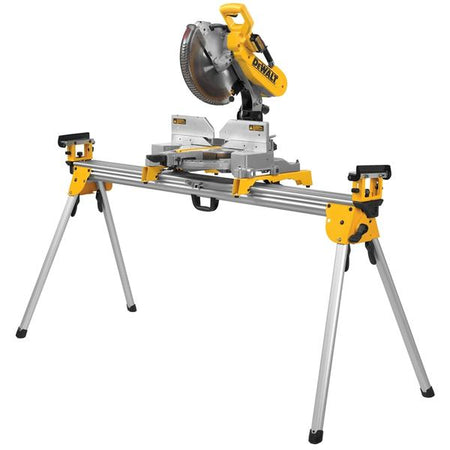 DEWALT DWS780LST, 12'' Double Bevel Sliding Compound Miter Saw w/Long Stand DWX723