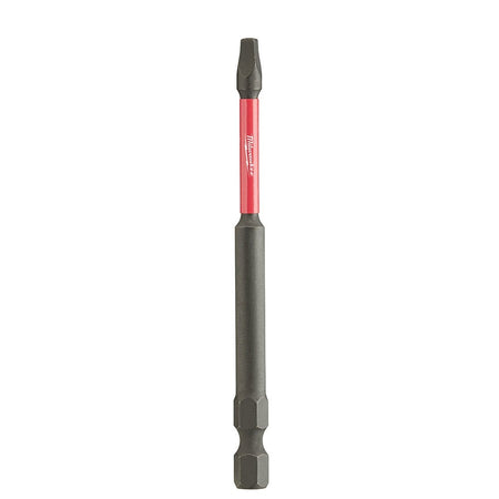 Milwaukee 48-32-4795, SHOCKWAVE 3-1/2" Impact Square Recess #2 Power Bits (Bulk 25)