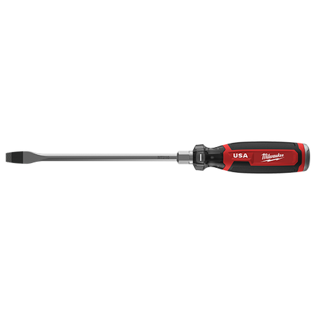 Milwaukee MT210, 3/8" Slotted 8" Cushion Grip Demolition Screwdriver (USA)