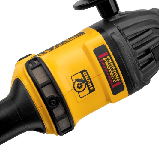 DEWALT DCG414T1, 60V MAX FLEXVOLT 4-1/2'' - 6'' Grinder w/Kickback Brake Kit (1 Battery)