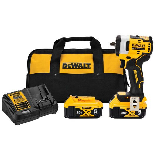 DEWALT DCF913P2, 20V MAX 3/8" CMPCT IMP WRENCH KIT