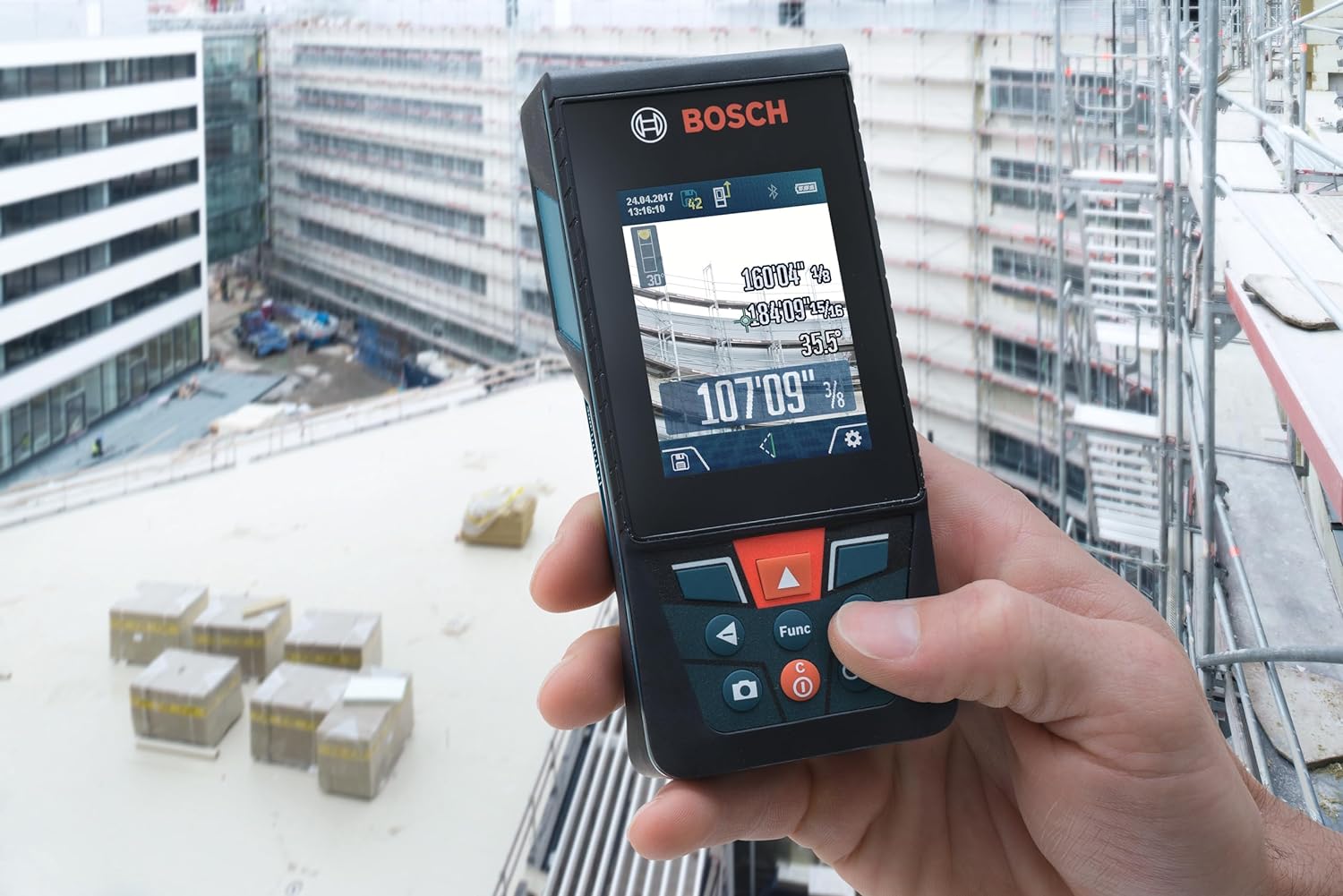 BOSCH GLM400CL, GLM400CL Blaze Outdoor 400' Laser Measure w/ 5MP Camera