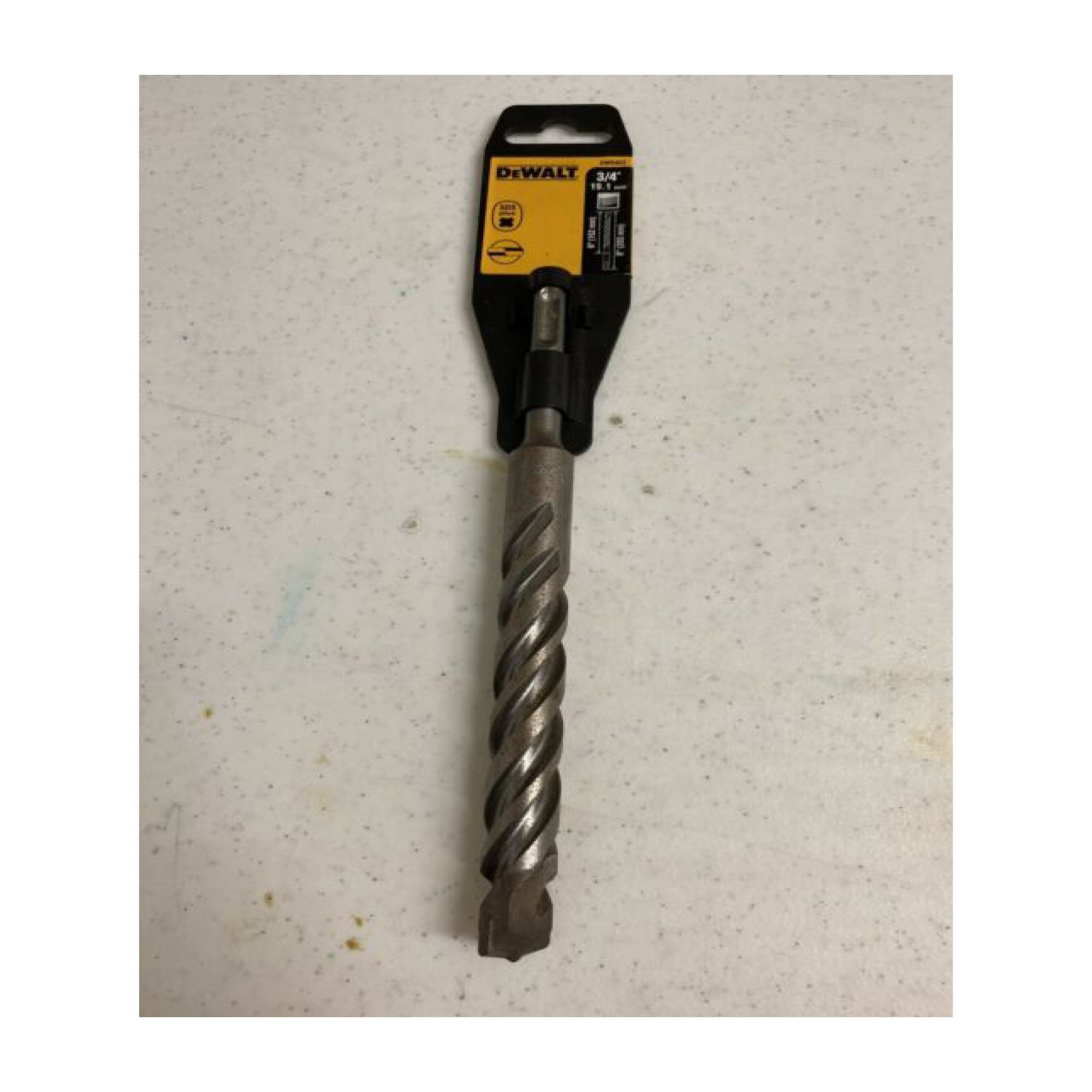 DEWALT DW5453, 3/4'' x 6'' x 8'' SDS Plus 2 Cutter Drill Bits (sold/ea)