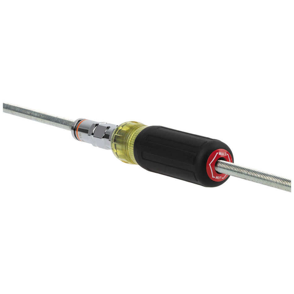 Klein Tools 32809MAG, 9-in-1 Pass Through SAE Multi-Nut Driver, Magnetic