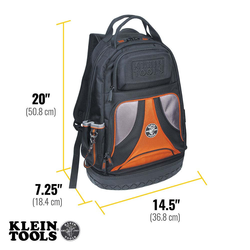 Klein Tools 55421BP-14, Tradesman Pro™ Tool Bag Backpack, 39