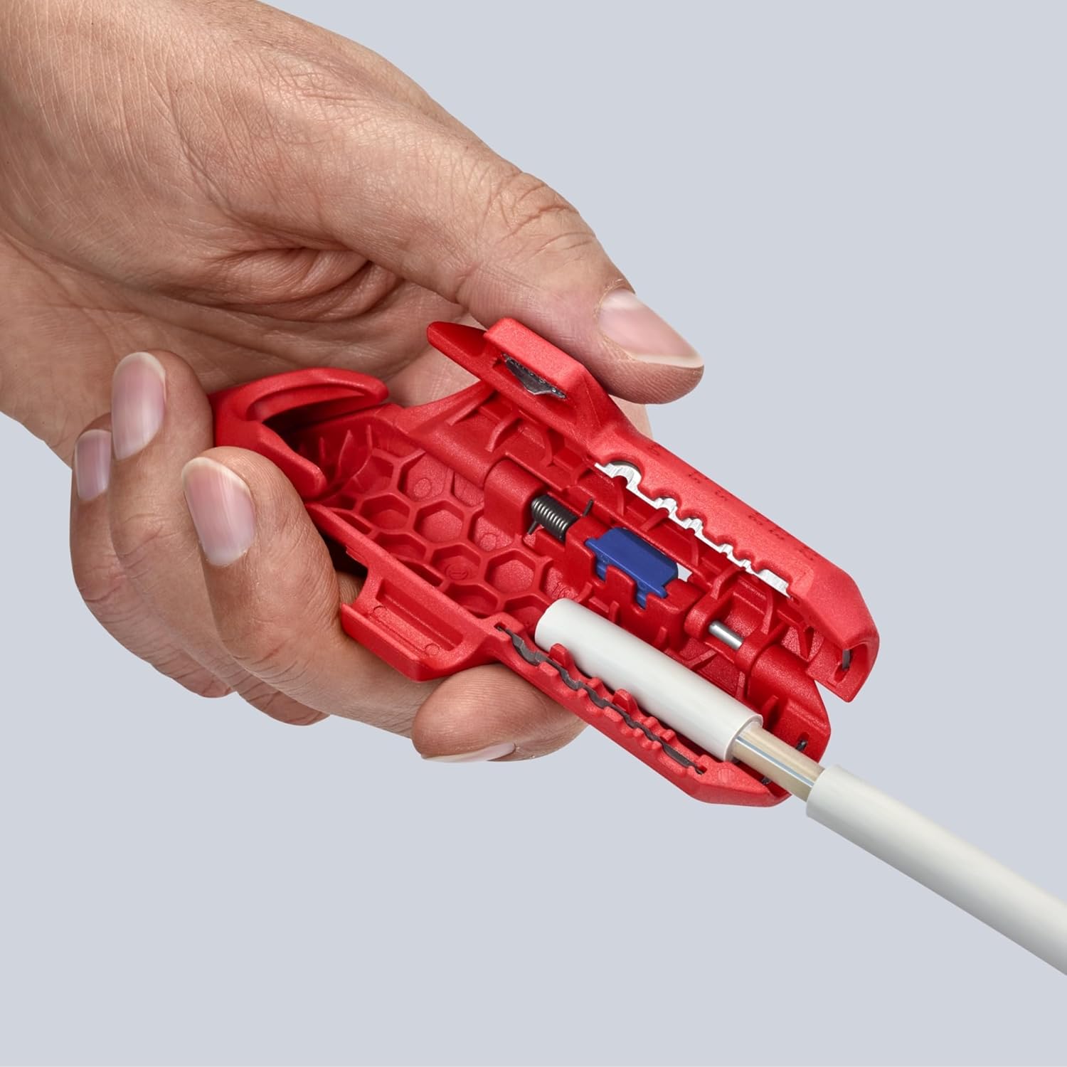 Knipex 16 95 02 SB, ErgoStrip Universal Stripping Tool 135 mm Left Hand