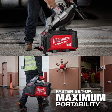 Milwaukee MXF040-1XC, MX FUEL™ ROCKET™ Dual Power Compact Tower Light