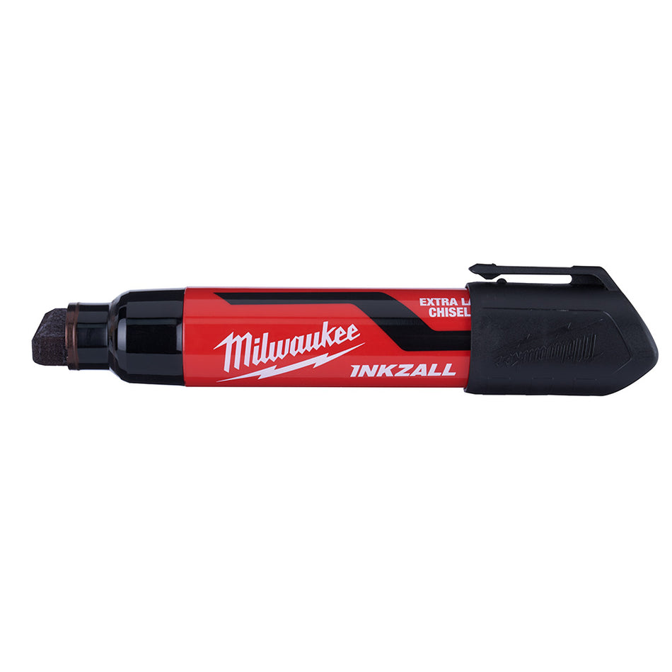 Milwaukee 48-22-3265, INKZALL Extra Large Chisel Tip Black Marker