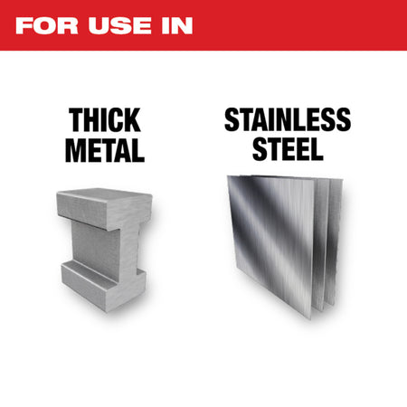 Milwaukee 48-00-5301, The TORCH with Carbide Teeth 7T 6L (3/pkg)