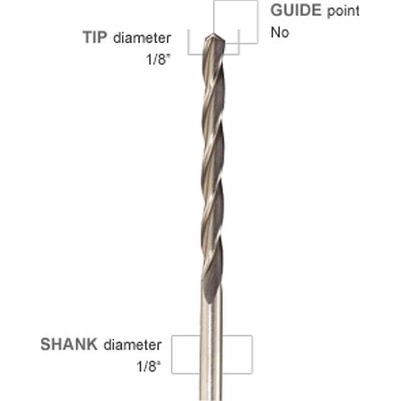 RotoZip ZB8, DRYWALL ZIPBITS : STANDARD PT (8PK)