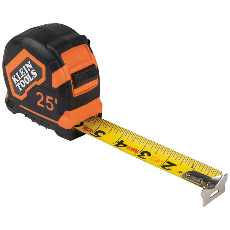 Klein Tools 9125, Tape Measure, 25-Foot Single-Hook