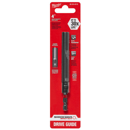 Milwaukee 48-32-4516, SHOCKWAVE 4" IMPACT DRIVE GUIDE