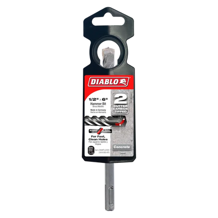 Diablo DMAPL2300, DB SDS-Plus 2C 1/2X4X6