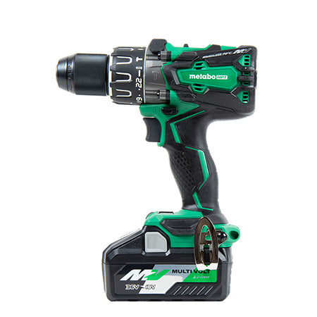 Metabo HPT DV36DA, MultiVolt™ 36V Brushless 1/2-in Hammer Drill Kit 4.0Ah x 2