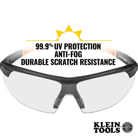 Klein Tools 60159, Standard Safety Glasses, Clear Lens