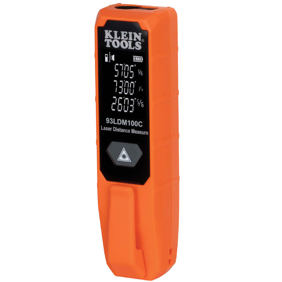 Klein Tools 93LDM100C, Compact Laser Distance Measure