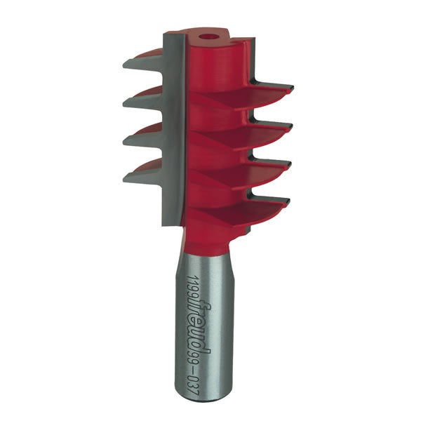 Freud 99-037, Carbide Router Bit - 1-3/8" x 1-9/16" Finger Joint Bit (1/2" Shank)